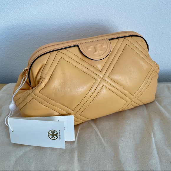 ☀️NEW☀️Tory Burch Fleming Bag Apricot - Picture 5 of 12